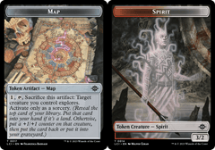 Map (0017) // Spirit (0014) Double-Sided Token - Foil